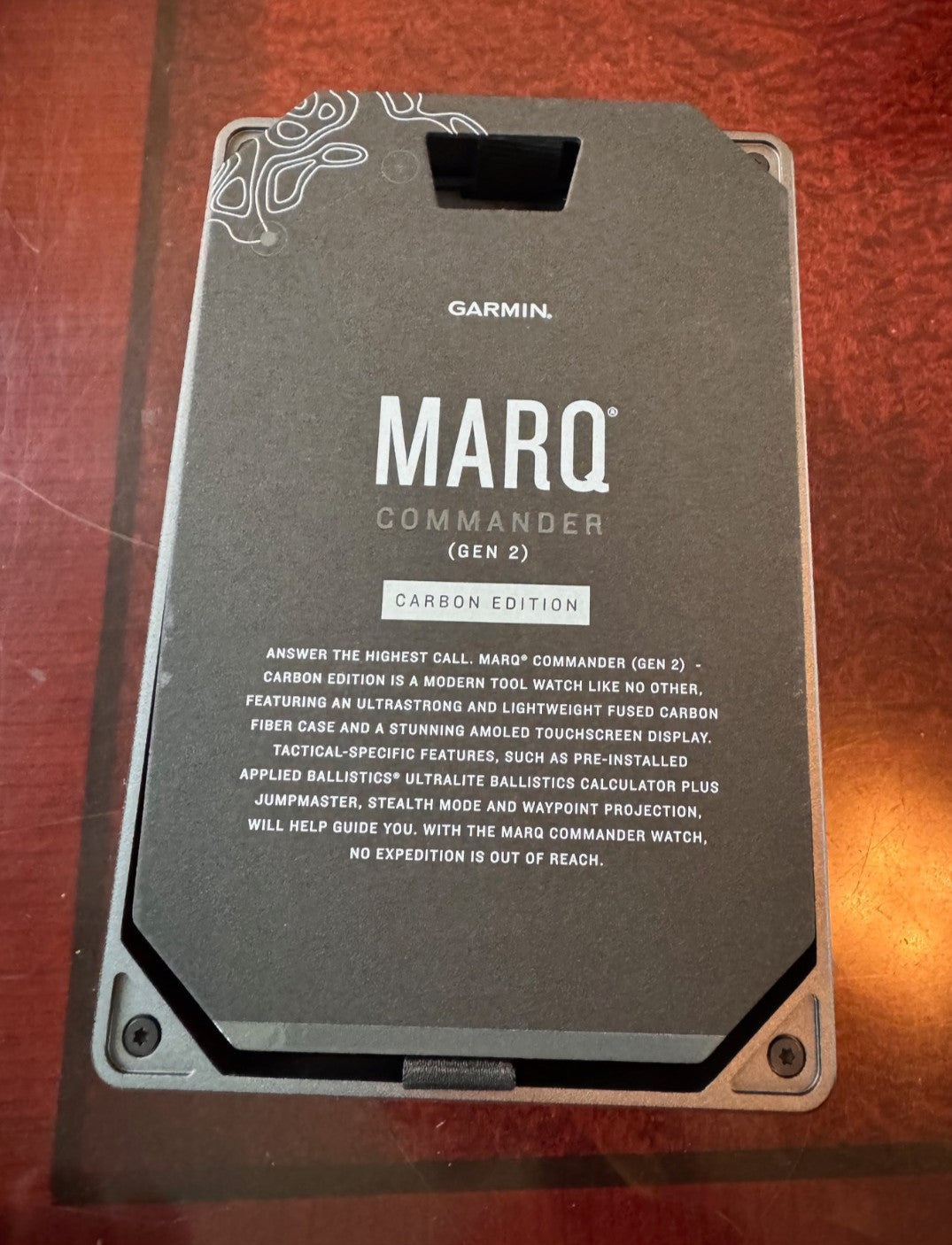Garmin MARQ Commander (Gen 2) Modern Tool Watch Carbon Edition