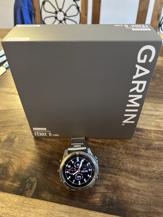 Garmin Fenix 8 AMOLED Sapphire Edition 51mm GPS Smartwatch