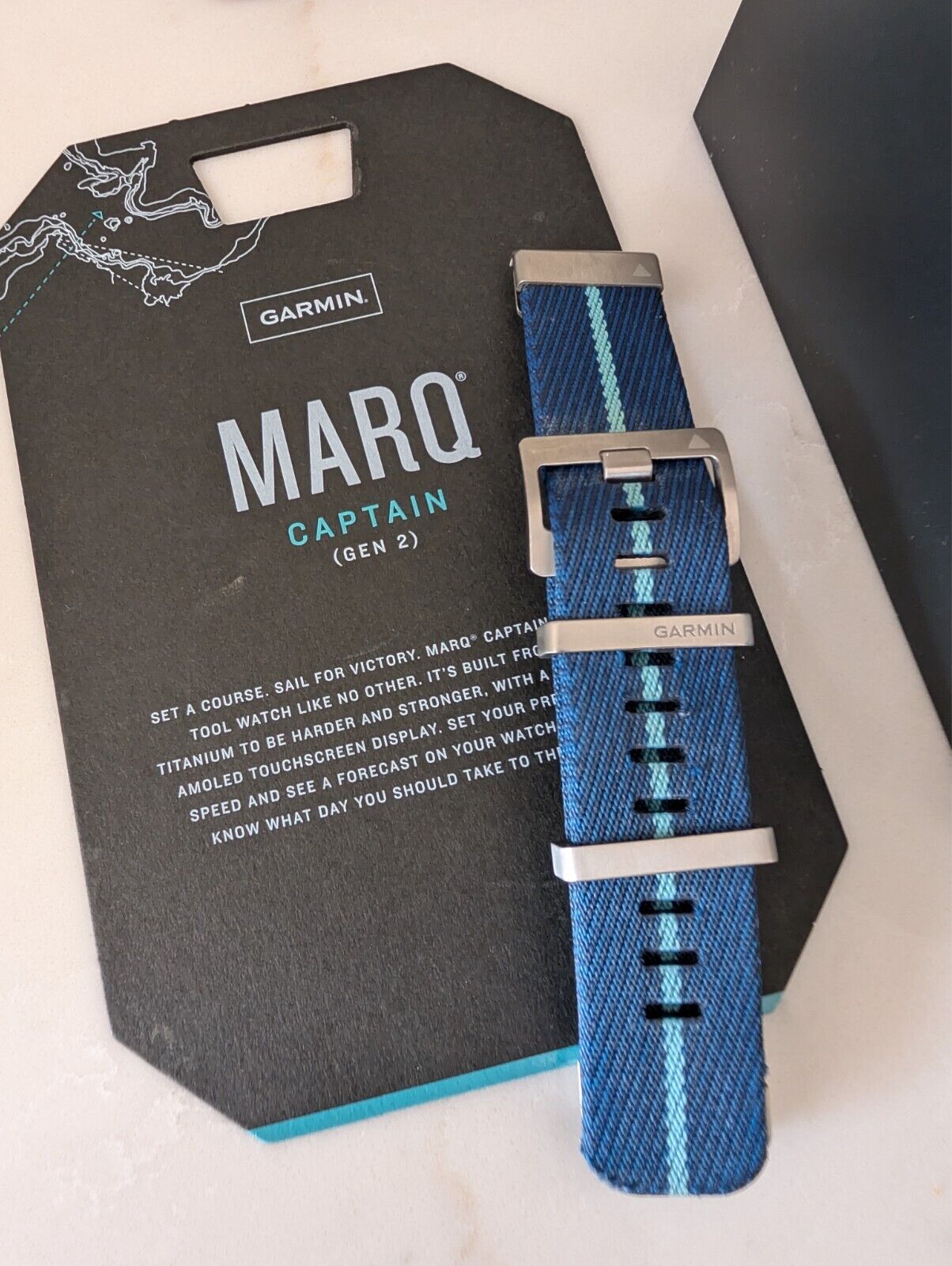 Garmin MARQ Captain Gen 2 Modern Tool Watch Fitness Smartwatch
